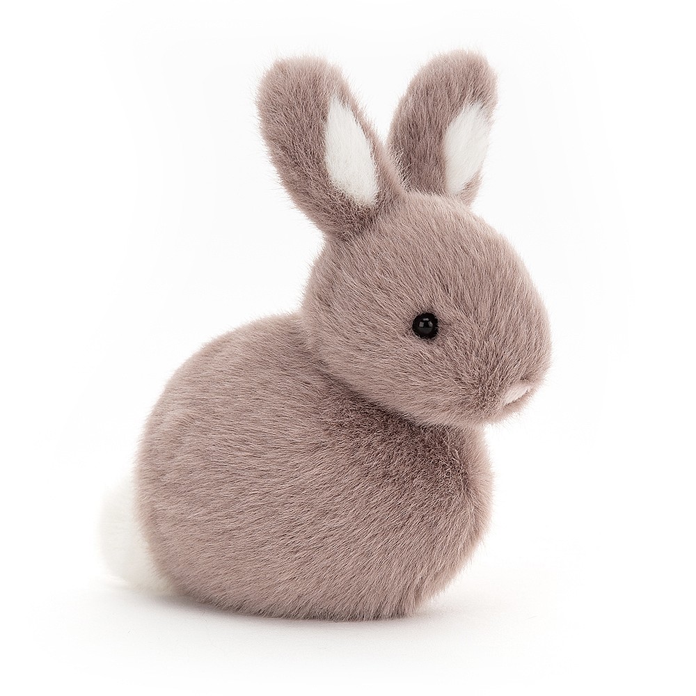 Den mysiga grå kaninen - Mushroom Bunny