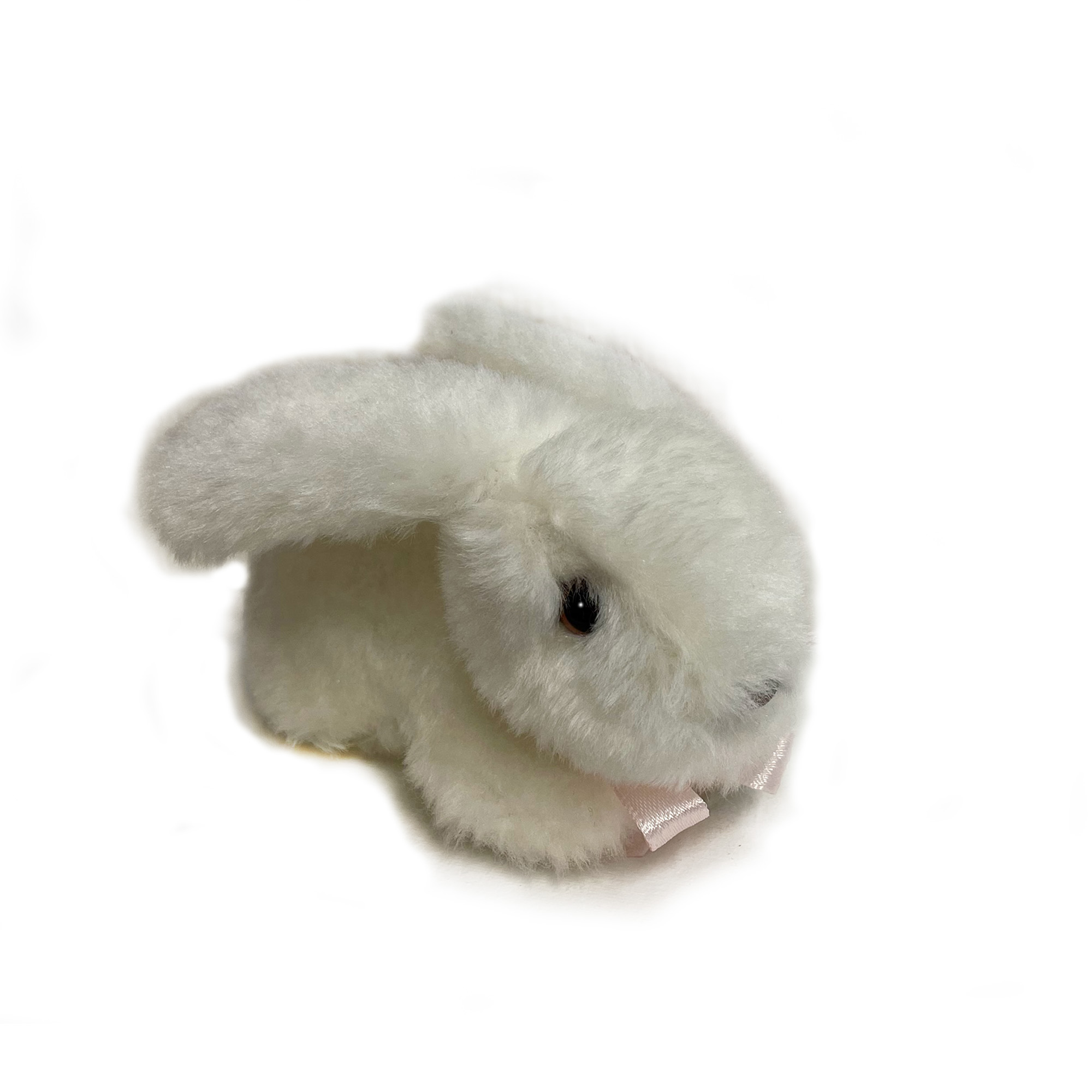 Baby Bunny vit - oemotståndlig kaninunge