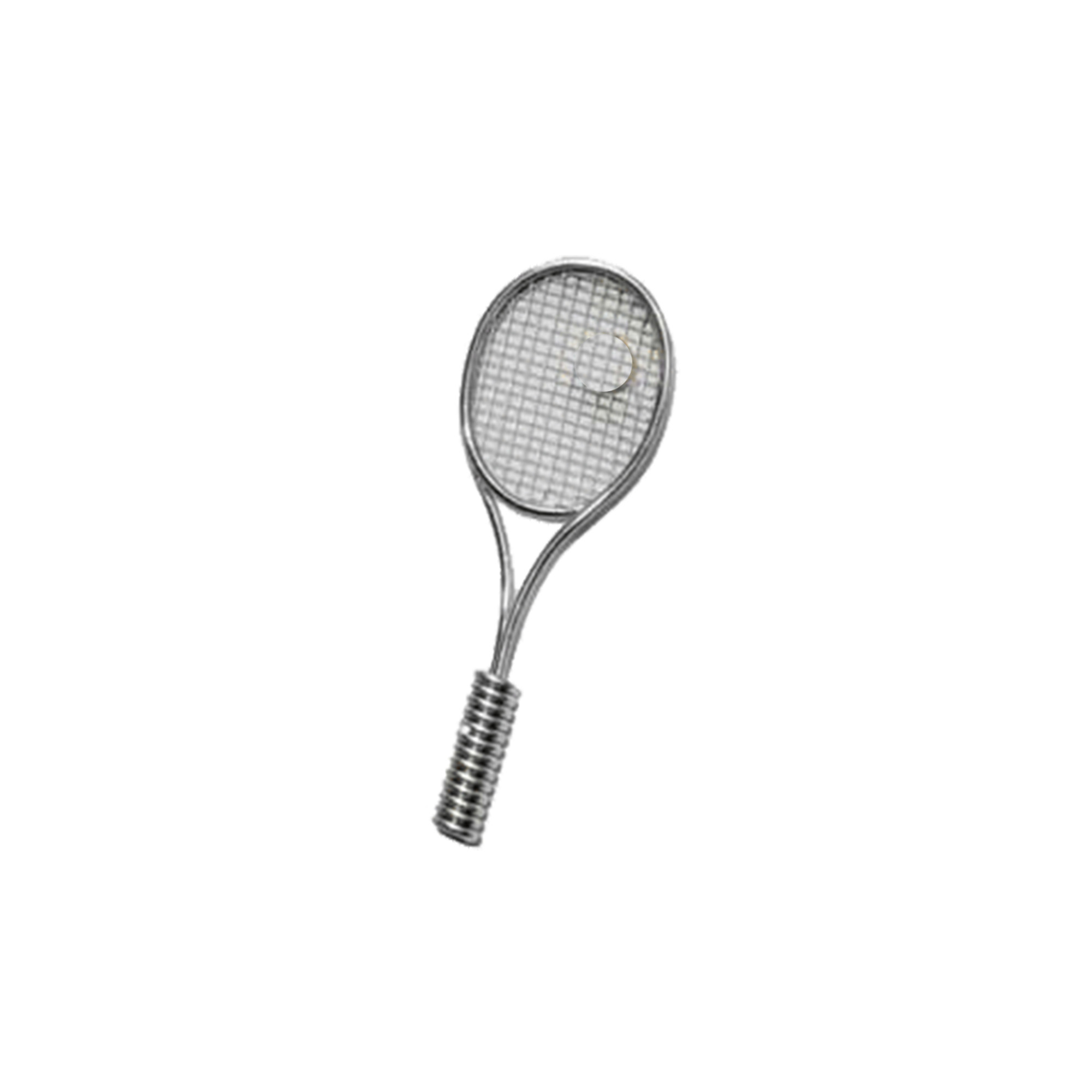 Tennisrack i miniatyr