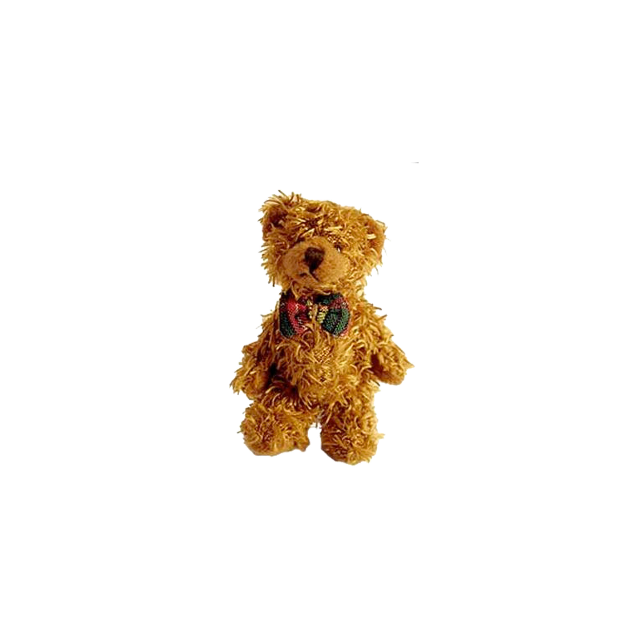 Mini-nalle Brunbjörn med fluga