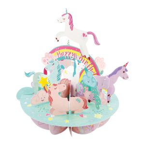 Santoro Birthday unicorns