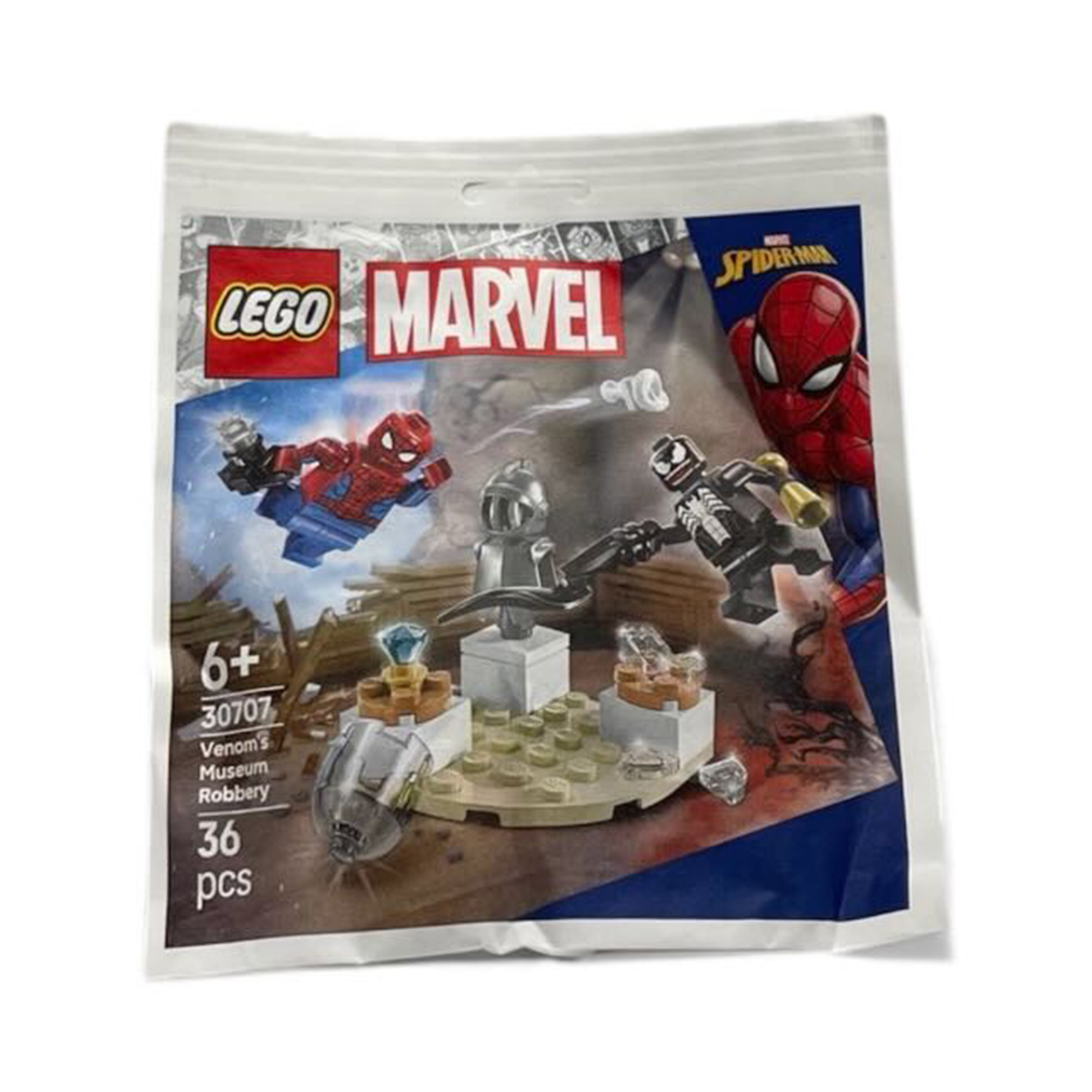 Lego Marvel i påse 36 bitar 6+