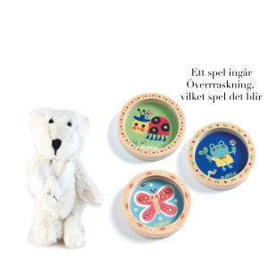 Krya-hälsning med ett litet mini-kulspel