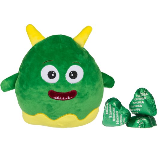 Vändbart moster med chokladhjärtan